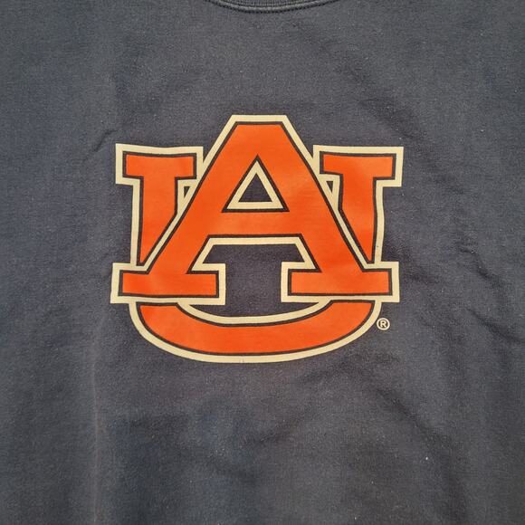 VTG 90s Auburn Tigers Sweatshirt Mens L Fits Large Boxy Crewneck USA Made - Picture 2 of 5